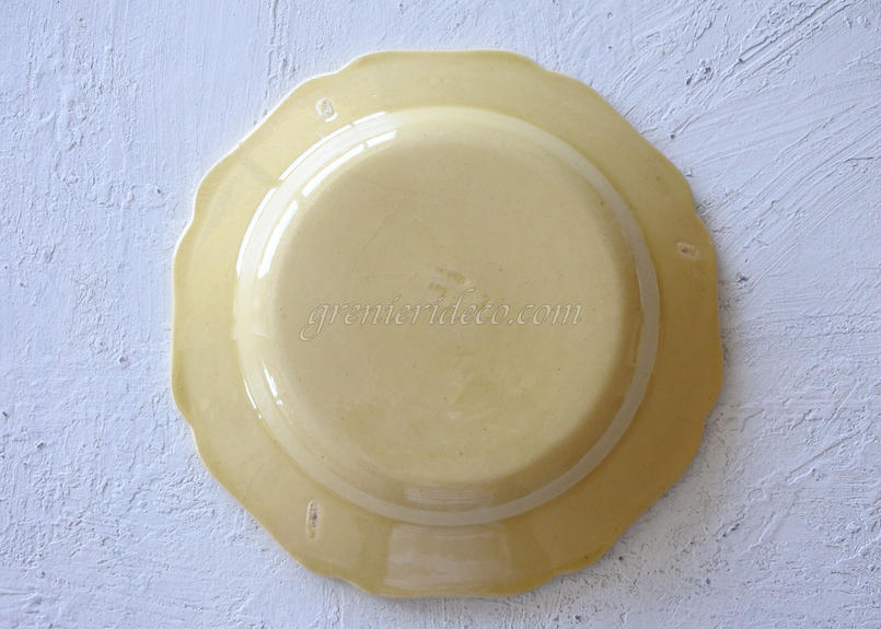 France antique オクトゴナル皿 18世紀アンティーク酒器 （french antique platter / 18世紀の