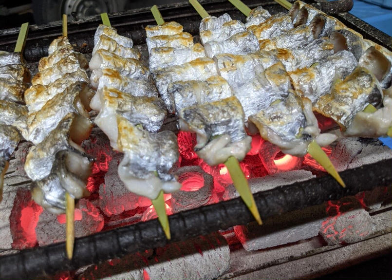 炭火焼 太刀魚串 骨抜き 1本 平国丸
