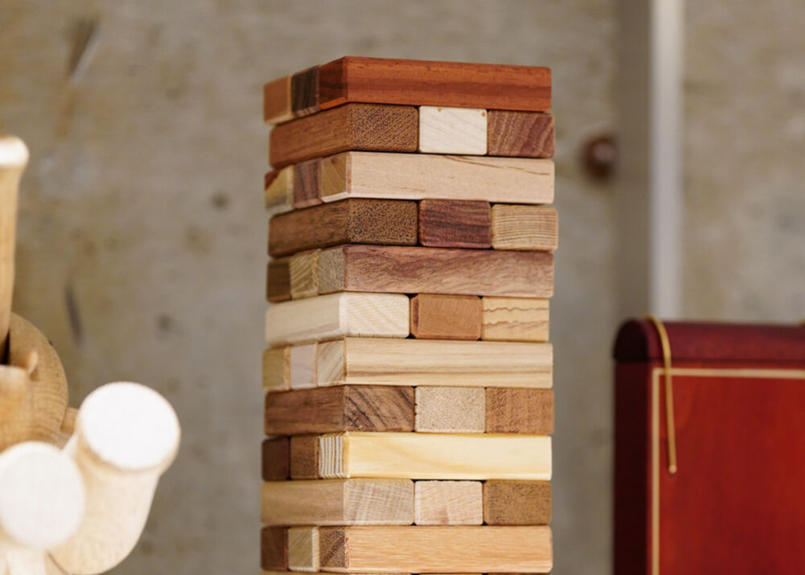 51種の木のジェンガ I M Ok