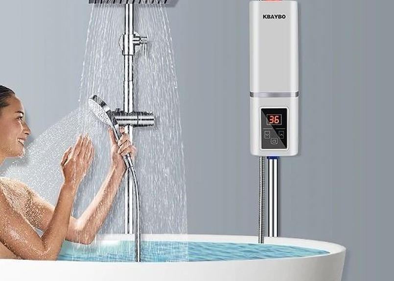 5500w 瞬間湯沸かし器 電気温水器 給湯器 電気 シャワー キッチン 浴室 Selec