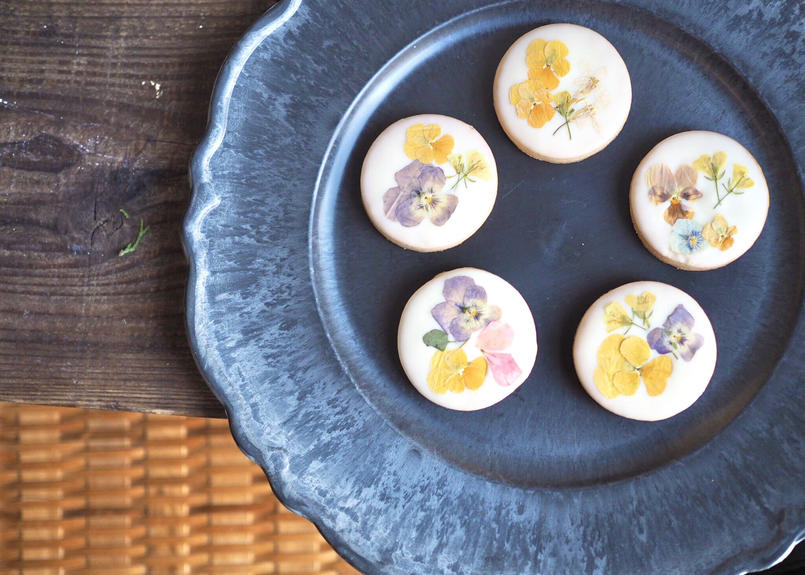 お花のアイシングクッキーギフト 米粉sweets Kinun