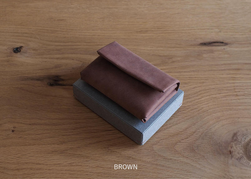 R Brown Labo カードケース グレー ブラウン ブラック 交点 R Brown Labo カードケース グレー ブラウン ブラック 交点