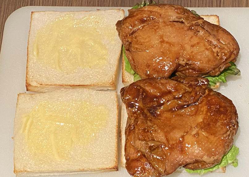 自分で作る コク旨味噌だれの鶏焼肉サンドイッチ用味付け肉 1人前 5 のんき通販