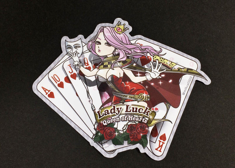 トランプガール 01 ロイヤルストレートフラッシュ Milkcat28 Onlin