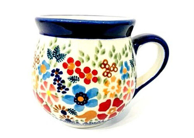 ポーランド陶器 マグカップ 5色花柄 Mitte Store