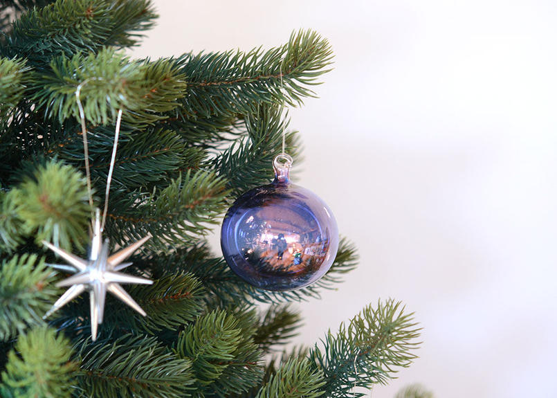 オーナメント ガラス玉 クリスマス 北欧 ボール 通販
