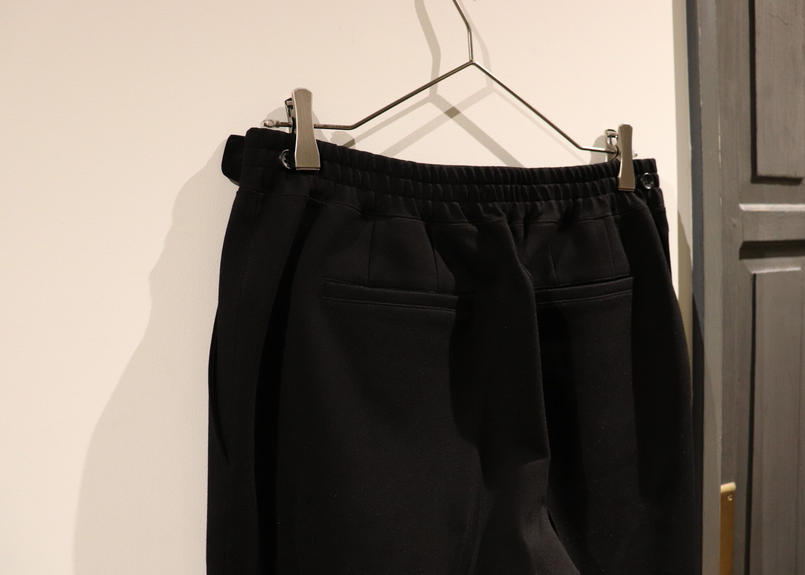 RANMAKER】PONTE ROMA PLEATED TROUSERS | www.elektroepiliacija.lt