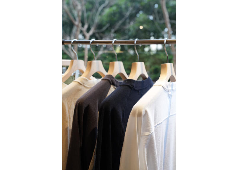 Blurhms C Silk Nep Baseball Raglan Tee Tシャツ | endageism.com