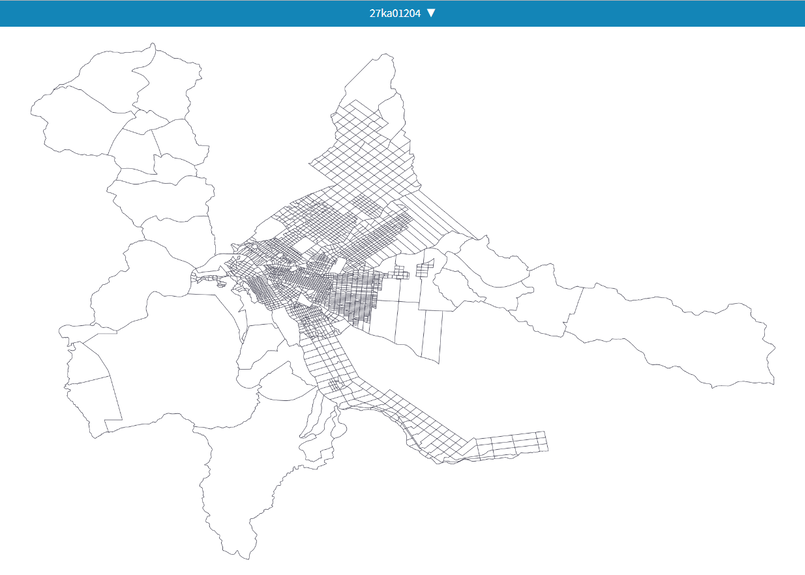 北海道旭川市 Powerbi向けh27年度国政調査 町丁 字 Topojson ワークス
