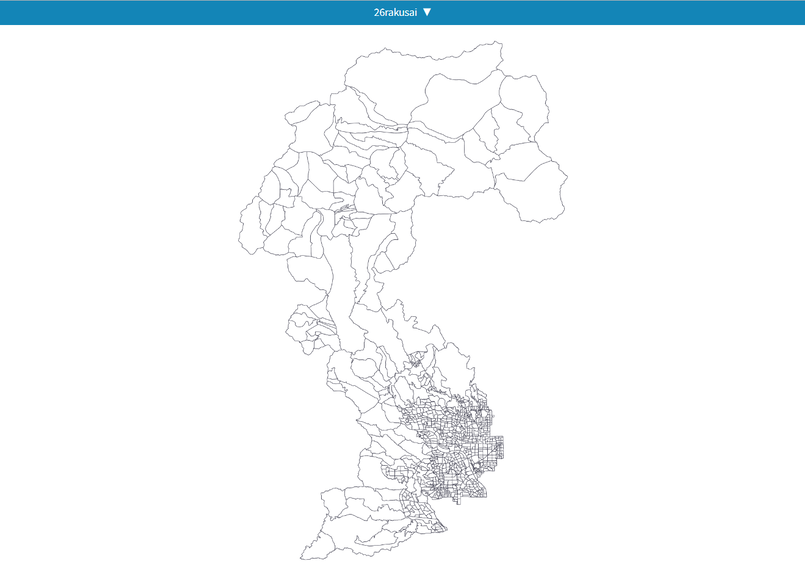 京都市洛西 Powerbi向けh27年度国政調査 町丁 字 Topojson ワークスs