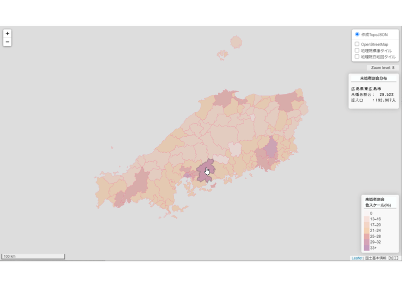 中国地方 Powerbi ローカルhtml向けh31年行政区域topojson ワークス 中国地方 Powerbi ローカルhtml向けh31年行政区域topojson ワークス