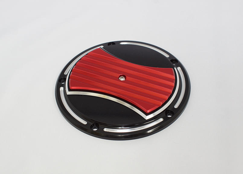 M8ツーリングモデル用ダービーカバー Custom Factory Noy S