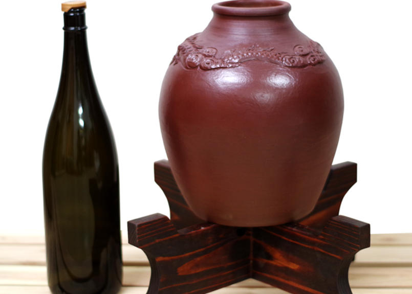 泡盛用甕（蛇口付き）