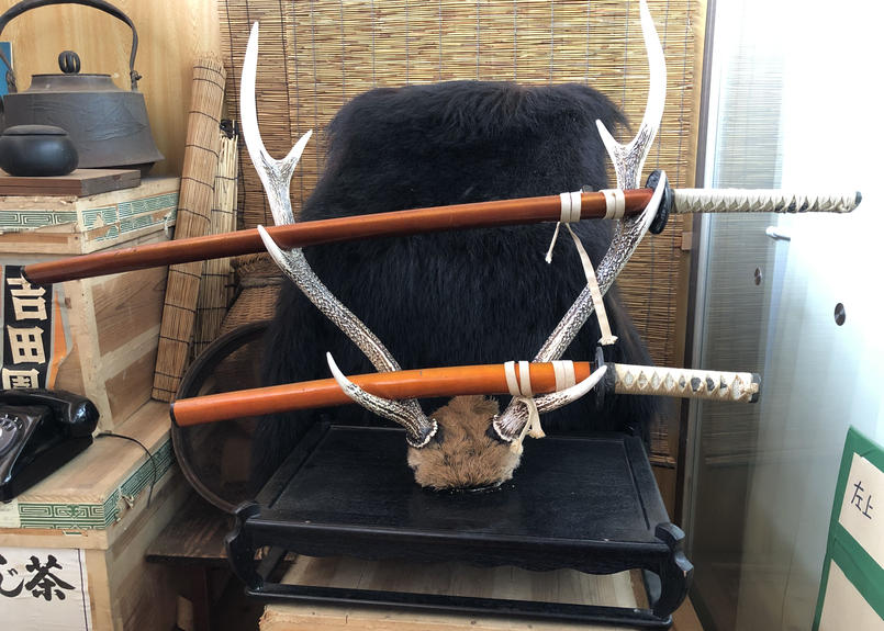 鹿の角 刀掛け 大 送料無料 上田道と川の駅ネットショップ