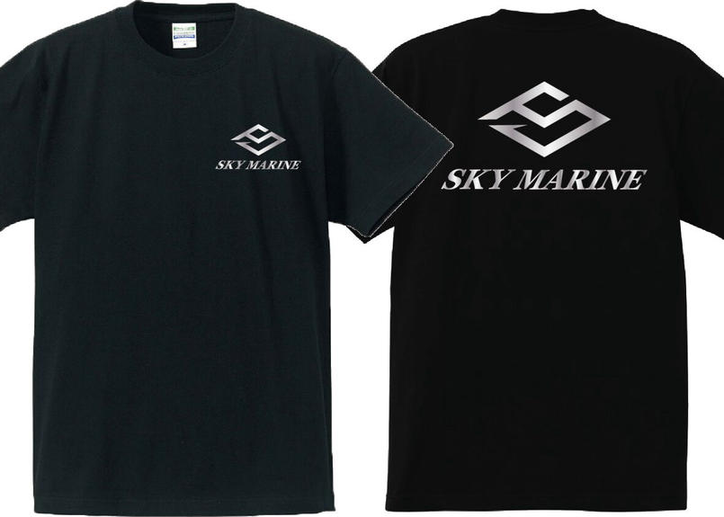 Sky Marine Tシャツ ブラック Sky Marine Shop