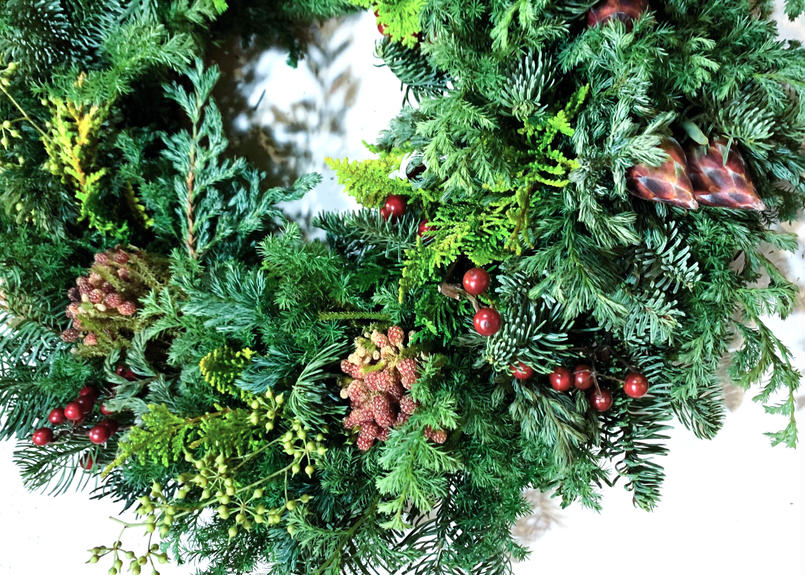 芝公園 Workshop コニファーのクリスマスリース Inクリスマスガーデン Glan 芝公園 Workshop コニファーのクリスマスリース Inクリスマスガーデン Glan