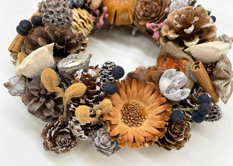 西麻布 Workshop 木の実リース 21年10月30日 土 Glanet