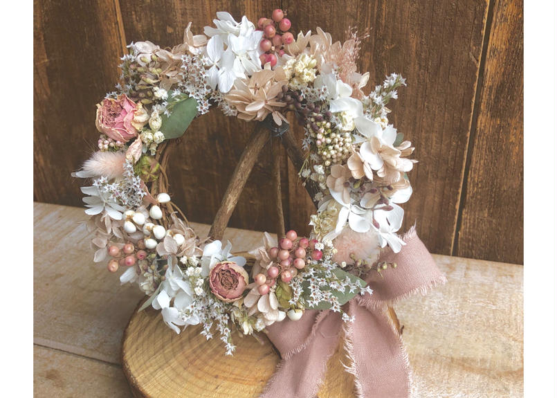 かわいい小さなリース 1点のみ Theoryflowers