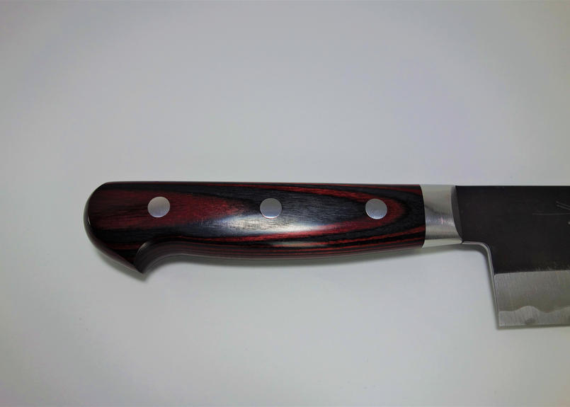 D325 青紙スーパークラッド鍔付牛刀210 タケフナイフビレッジ公式ショップ