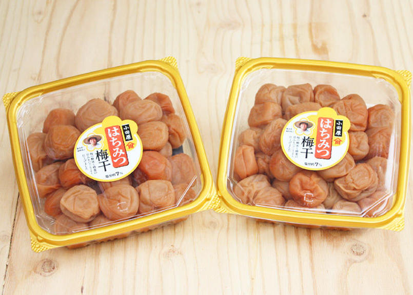 山川食品 小田原産 完熟 はちみつ梅干 460g 2パック 商品コード Tf