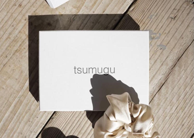 美髪シュシュ ベージュ Tsumugu Store 美髪シュシュ ベージュ Tsumugu Store