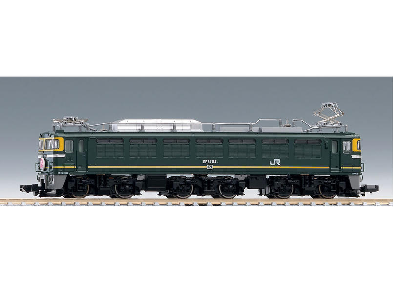 宇宙の香り TOMIX 7122 JR EF81形電気機関車 トワイライト色 - 鉄道模型