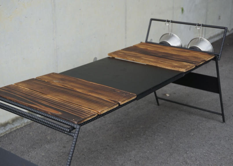 高評価！ 新品☆802PRODUCTS アイアンフレーム 天板 フラットバーナー