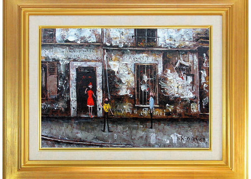砂丘風景　油絵　F6(410×318mm) 砂丘風景 油絵 F6(410×318mm)